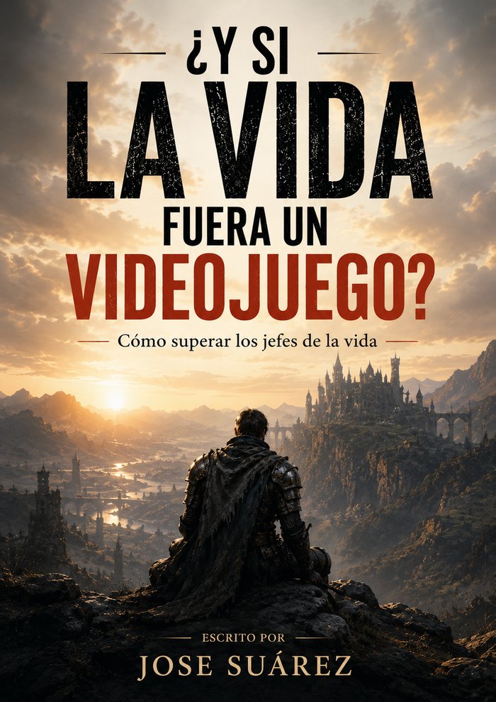 Portada del libro ¿Y si la vida fuera un videojuego? de José Suárez